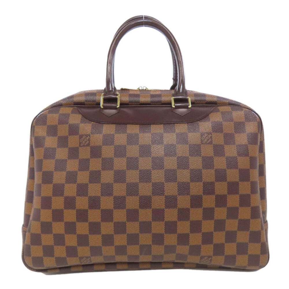 LOUIS VUITTON Brown Damier Canvas Deauville Tote Bag - Picture 2 of 11
